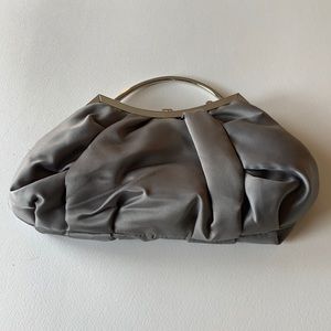 Satin clutch